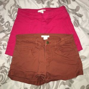 ‼️SET OF 2‼️ H&M Shorts